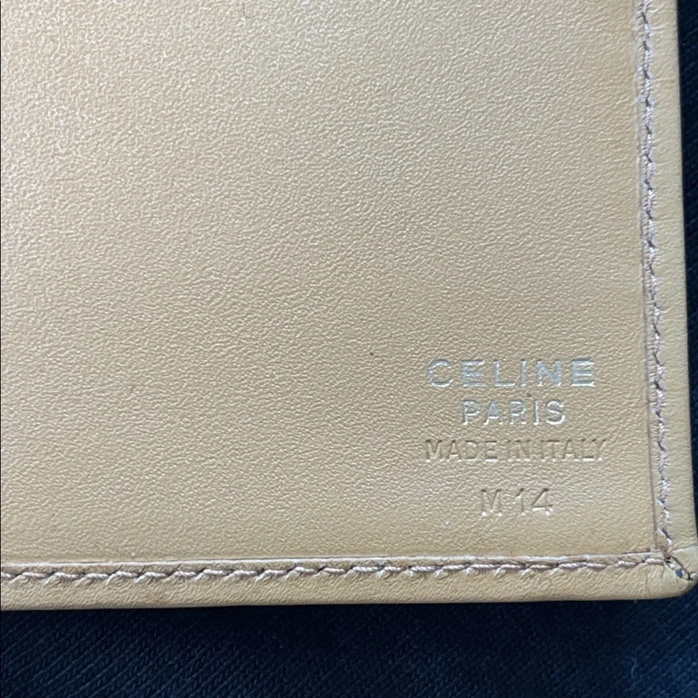 Celine Brown and Tan Macadam Wallet - Picture 7 of 7